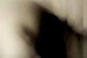 Black-haired hussy manages to milk my 10-Pounder dry on her billibongs