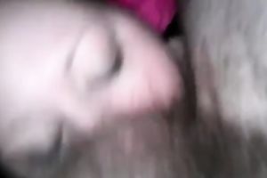 My hungry girlfriend knows how to give a mind blowing oral job