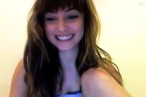 Alluring legal age teenager plays with her coochie after taking a shower