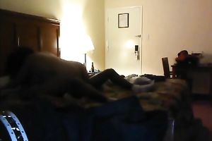 Slutty Latina wifie with large plump butt is cheating on my with dark dude