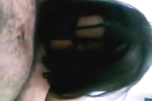 Amazing POV clip with an Indian bitch working on a shlong