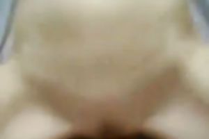 My golden-haired paramour feels pleased to receive her pussy properly drilled by me