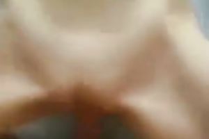 My golden-haired paramour feels pleased to receive her pussy properly drilled by me