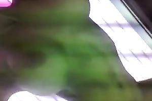 Filming myself in the solarium stripped to show off my body