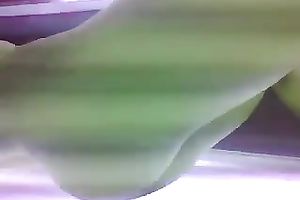 Filming myself in the solarium stripped to show off my body
