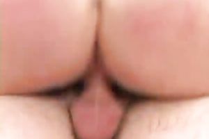 Pigtailed coed has a good appetite and this babe can fun two males like a boss