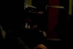 My nerdy girlfriend is giving me a sloppy oral in front of a camera