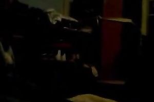 My nerdy girlfriend is giving me a sloppy oral in front of a camera