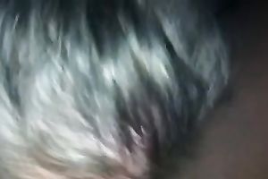 Mature white big beautiful woman doxy sucks my massive dark shaft on POV sexy tape