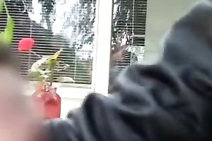 Sweet brunette hair babe loves hot foreplay with some unknown dude