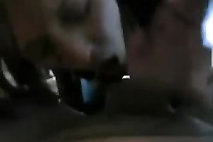 My girlfriend can't live without to engulf my balls in front of a camera