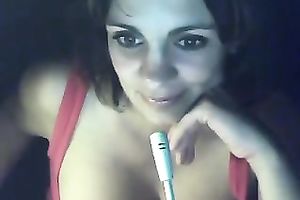 Hot and breasty Russian milf takes my breath away on cam