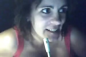 Hot and breasty Russian milf takes my breath away on cam