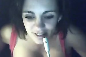 Hot and breasty Russian milf takes my breath away on cam