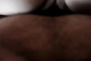 Love watching my rock hard rod vanish inside her bawdy cleft