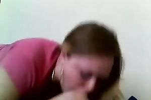 Fair-haired beauty sucks a BBC and doesn't desire to stop