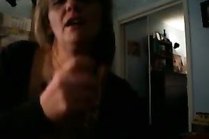 Incredibly lustful aged harlot knows how to give head