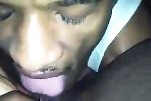 Jamaican stud eating muff of ebon excited bitch in her room