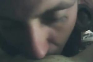 My lewd boyfriend French kisses my slit and copulates me hard