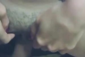 My lewd boyfriend French kisses my slit and copulates me hard