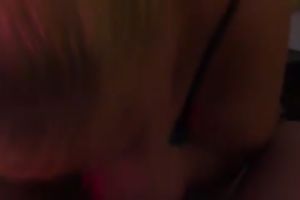 Next-door milf enjoys engulfing my hard prick in POV movie scene