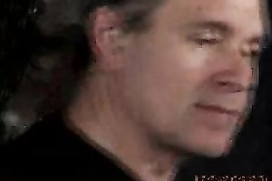 Lustful blond hottie bounded by her perverted dom with punishment device