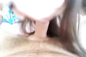 Watching my pecker vanish in her dirty face hole is a great turn on for me