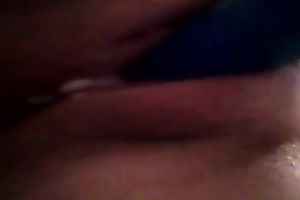 I love to fuck my bald vagina with my marital-device in front of a camera