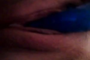 I love to fuck my bald vagina with my marital-device in front of a camera