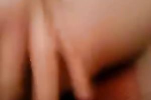 Voracious masturbation of my girlfriend on private tape