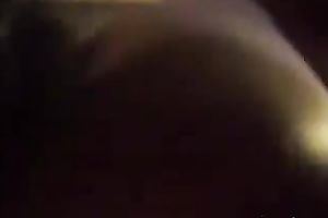 Homemade movie scene with dilettante Asian pair banging in the missionary pose