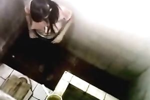 I love spying on admirable looking chicks in public restrooms
