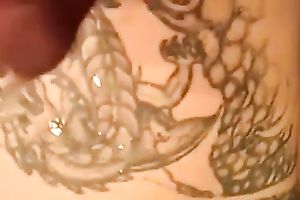 Chubby dark-haired playgirl sucks and rides my weenie indoors