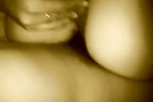 My bosomy wifey plays with my prick previous to taking it in her powerful vag