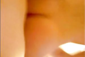 Classy good gazoo floozy is riding on my knob like a cowgirl