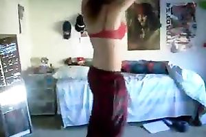 Homemade video with my ex GF dancing and stripping