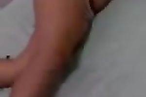 Sexy Hispanic horny white wife with tasty butt flashes her pointer sisters
