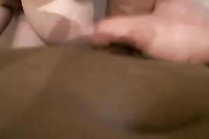 Mature fattie sucks my boner shyly in a hawt POV movie scene