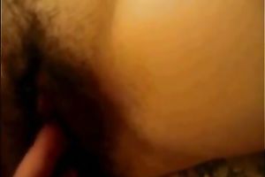 The indecent curly slit of my breasty brunette hair wifey closeup