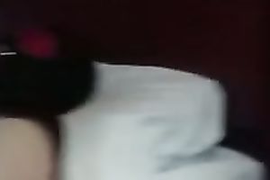 Awesome homemade BDSM scene with me playing with my wife's bazookas