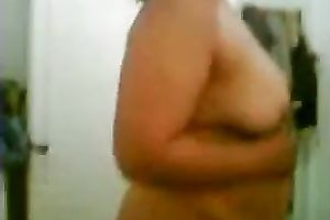 Tunisian older big beautiful woman woman with magnificent large milk cans