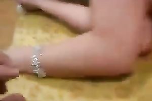 My hawt tempered paramour eats and bonks my cum-hole with excitement