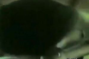 Filthy Indian girlfriend with hairy fur pie gives head in POV