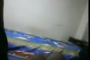 Fugly Indian hooker undresses and shows off her large pointer sisters on web camera