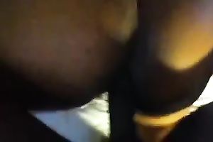 I fuck my wife's vag from behind and use her buttcrack as a cum target
