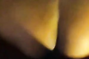 I fuck my wife's vag from behind and use her buttcrack as a cum target