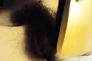 My mother I'd like to fuck horny white wife brushing her bushy cum-hole