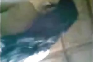 Bootylicious and juvenile latin chick girlfriend riding me sideways