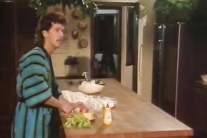 Lovely golden-haired seductress entreats fellow to take her from behind