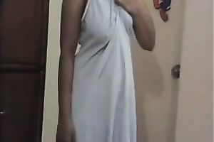 Busty and bulky blindfolded Desi GF can't live without engulfing my large knob